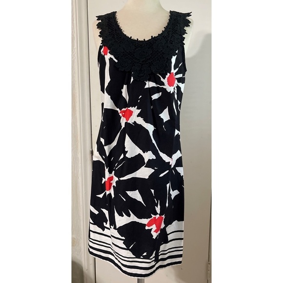 NWOT B. Darlin Sleeveless Dress Size 9/10  Style #M14Z091 - Great for Easter - Picture 1 of 5